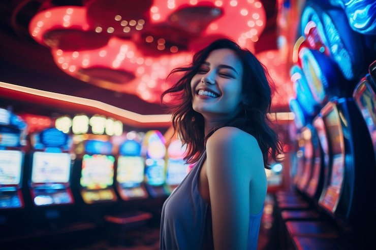 Demonstrasi pemindaian kode QRIS untuk pembayaran instan di bioshock